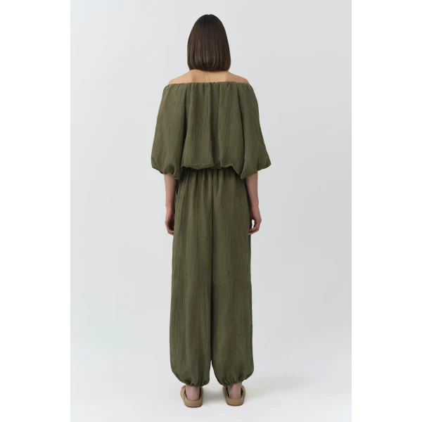 Freya Parachute Pant in Sea Turtle - Image 5