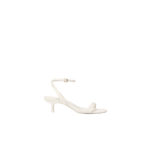 SIMKHAI Hannah Leather Sandal in Alabaster