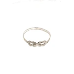 SIMKHAI JONATHAN SIMKHAI Calla Braided Choker in Cool Silver