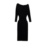 SIMKHAI Janese Knit Dress in Black