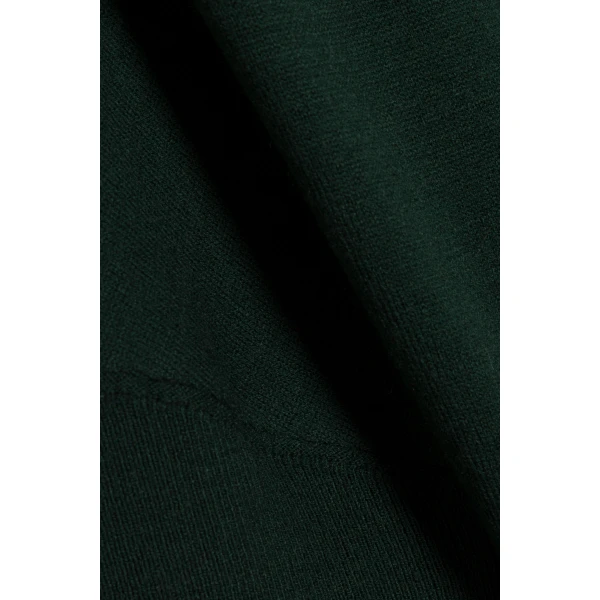Janese Off Shoulder Knit Midi Dress in Everglade - Image 6