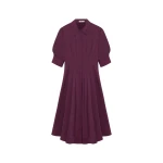 SIMKHAI Jazz Midi Dress in Fig