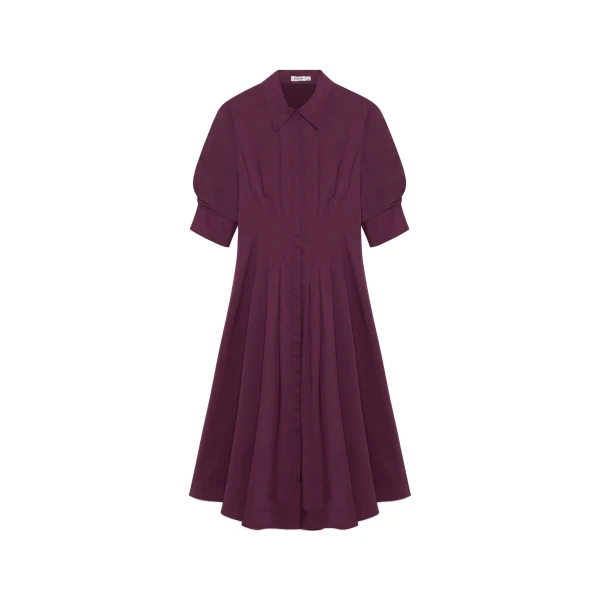 Jazz Midi Dress in Fig