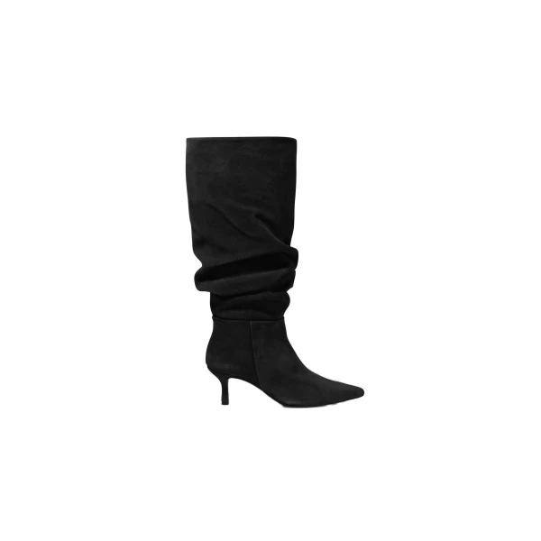 Jordi Suede Boot in Black