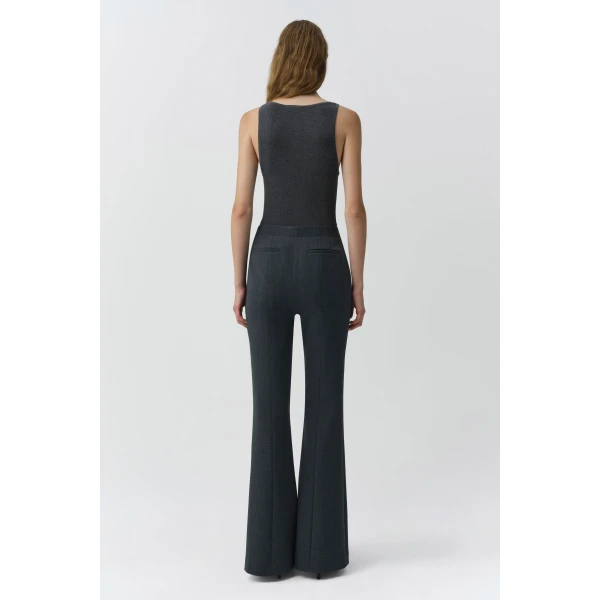 Kenna Trouser in Dark Charcoal - Image 5