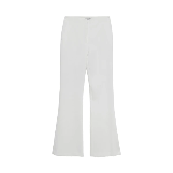 Kenna Twill Trouser in Ivory