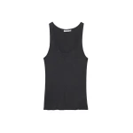 SIMKHAI Kioni Silk Cashmere Tank in Grey