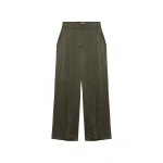 SIMKHAI Kyra Wide Leg Satin Pant in Sea Turtle
