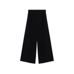 SIMKHAI Leroy Pleated Wide Leg Pant in Black