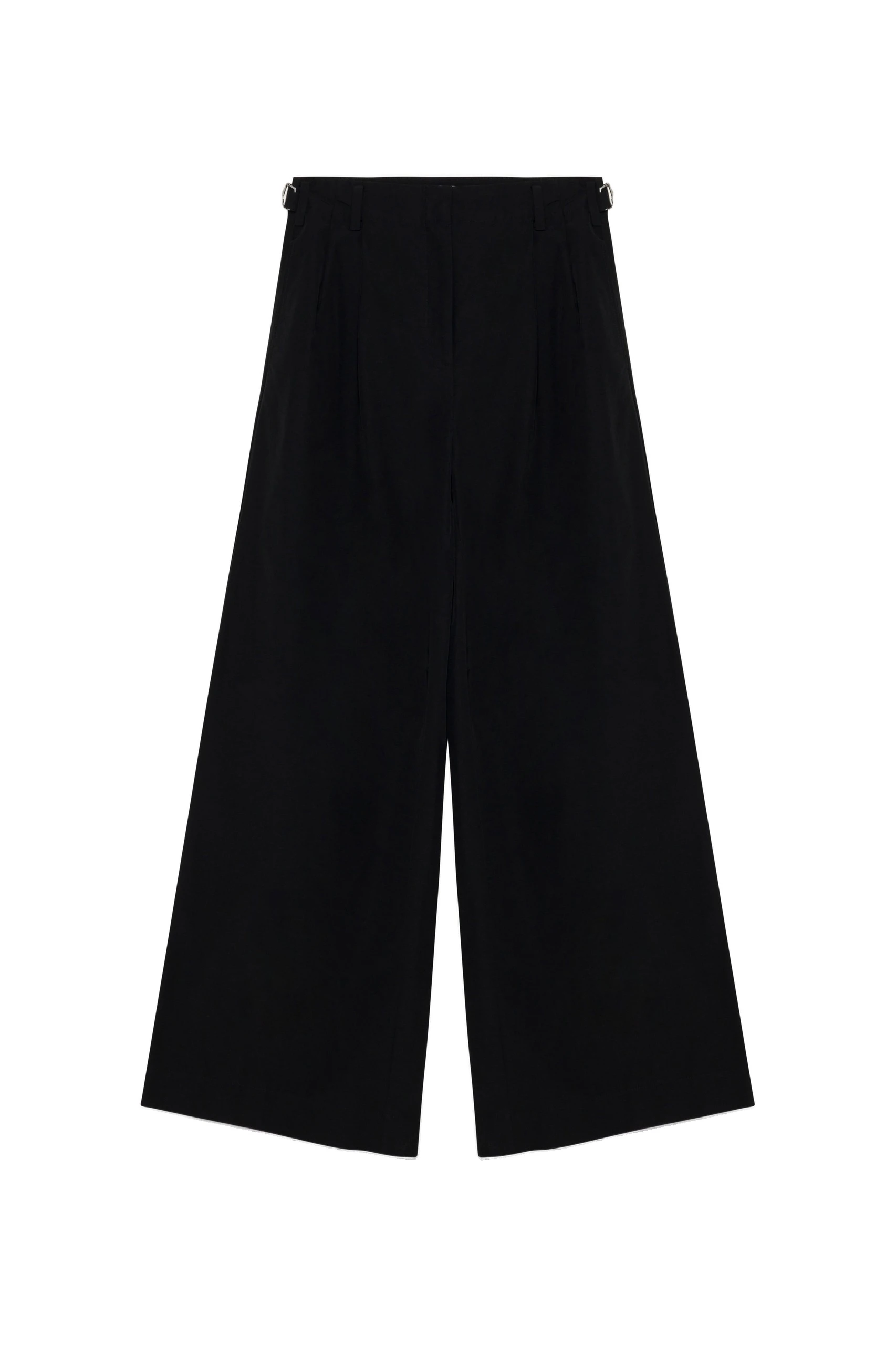 SIMKHAI Leroy Pleated Wide Leg Pant in Black SIMKHAI Leroy Pleated Wide Leg Pant in Black