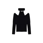 SIMKHAI Lila Off Shoulder Top in Black