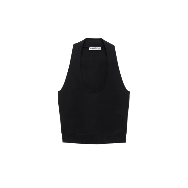 Lynden Knit Tank in Black