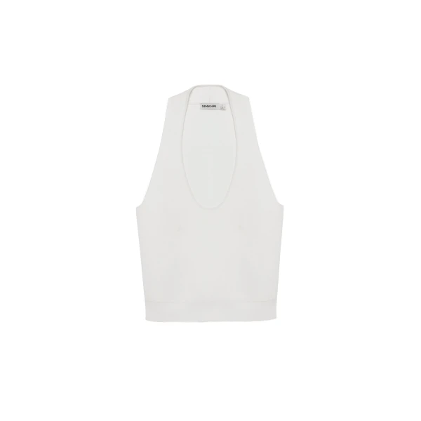 Lynden Knit Tank in Ivory