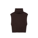 SIMKHAI Maple Knit Top in Chocolate
