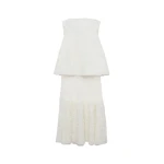 SIMKHAI Marella Dress in Ivory