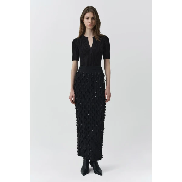 Miley Knit Top in Black - Image 6