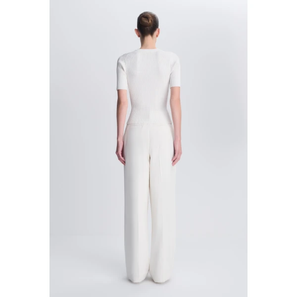 Miley Knit Top in Ivory - Image 5