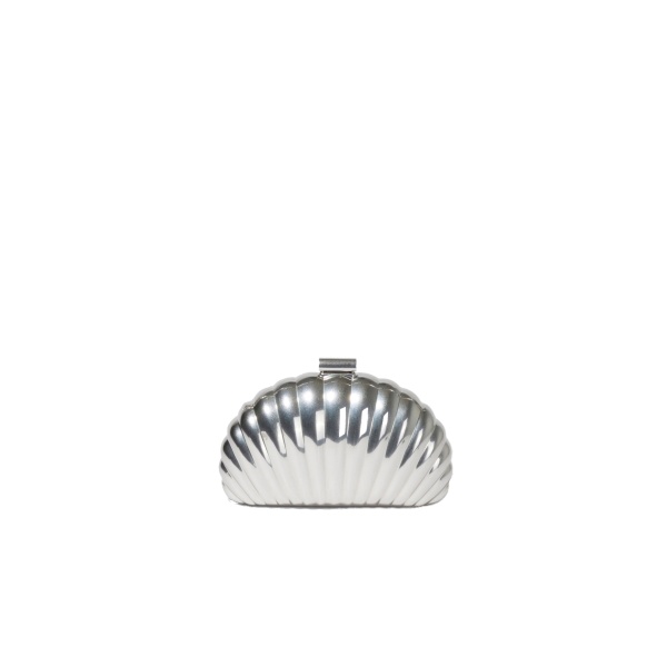 SIMKHAI Monet Clutch in Silver