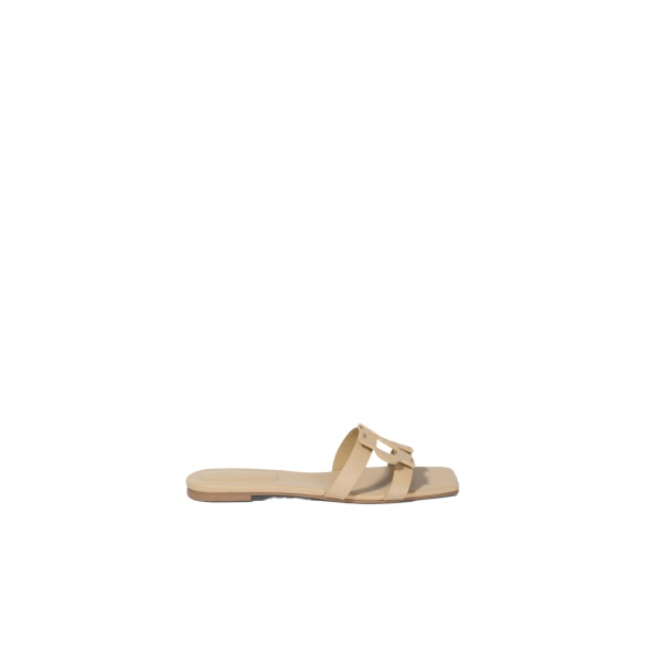 SIMKHAI Monogram Slide in Camel