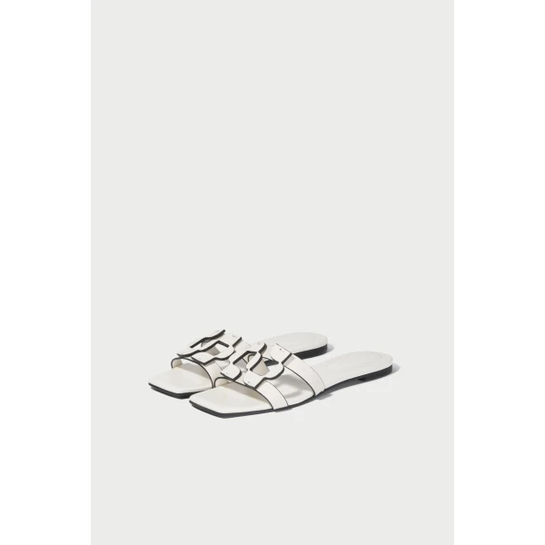 Monogram Slide in Ivory - Image 5