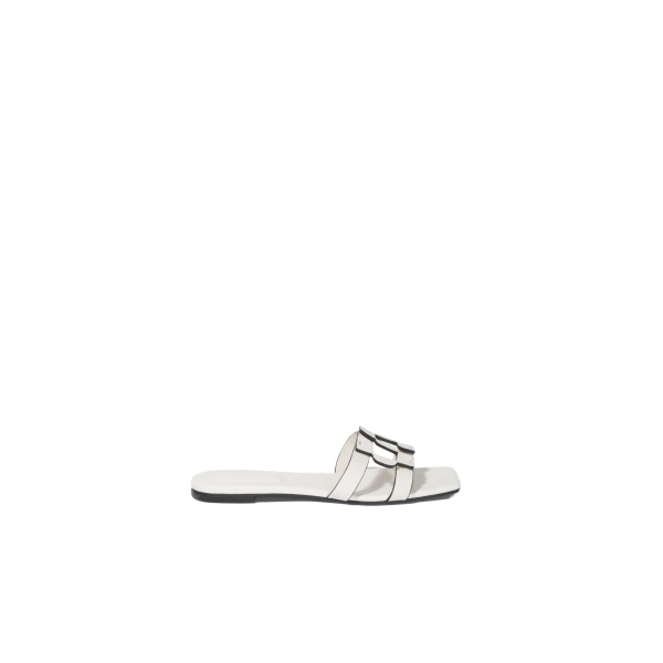 SIMKHAI Monogram Slide in Ivory