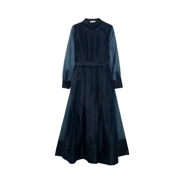 SIMKHAI Montgomery Dress in Midnight