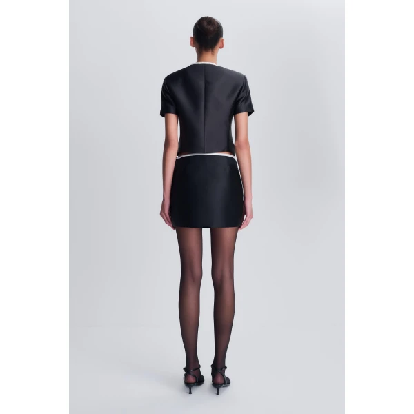 Naelle Top in Black Frost Multi - Image 5