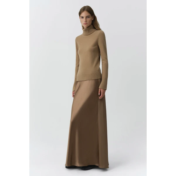 Nella Maxi Skirt in Ochre - Image 5