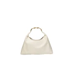 SIMKHAI Nixi Leather Hobo Bag in Sand