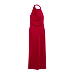 SIMKHAI Reannon Draped Gown in Lipstick