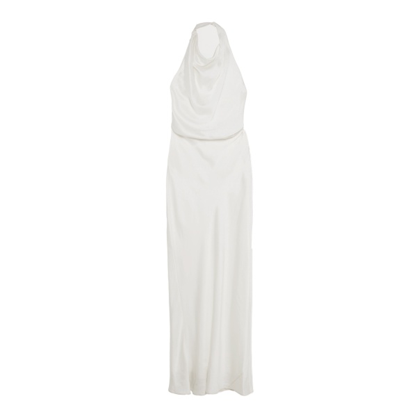 SIMKHAI Reannon Satin Gown in Ivory