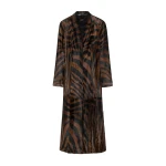 SIMKHAI Rilo Calf Hair Coat in Zebra