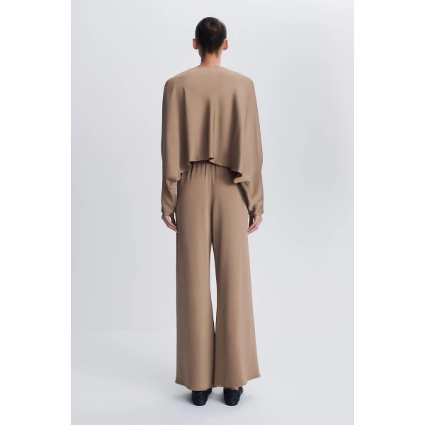 Roni Satin Pant in Birch - Image 5