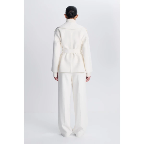 Rowen Fringe Jacket in Frost - Image 5