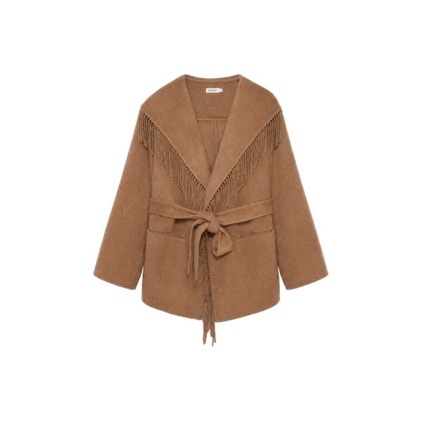 SIMKHAI Rowen Jacket in Camel
