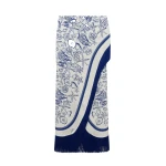 SIMKHAI Russo Linen Pareo in Blueberry Multi