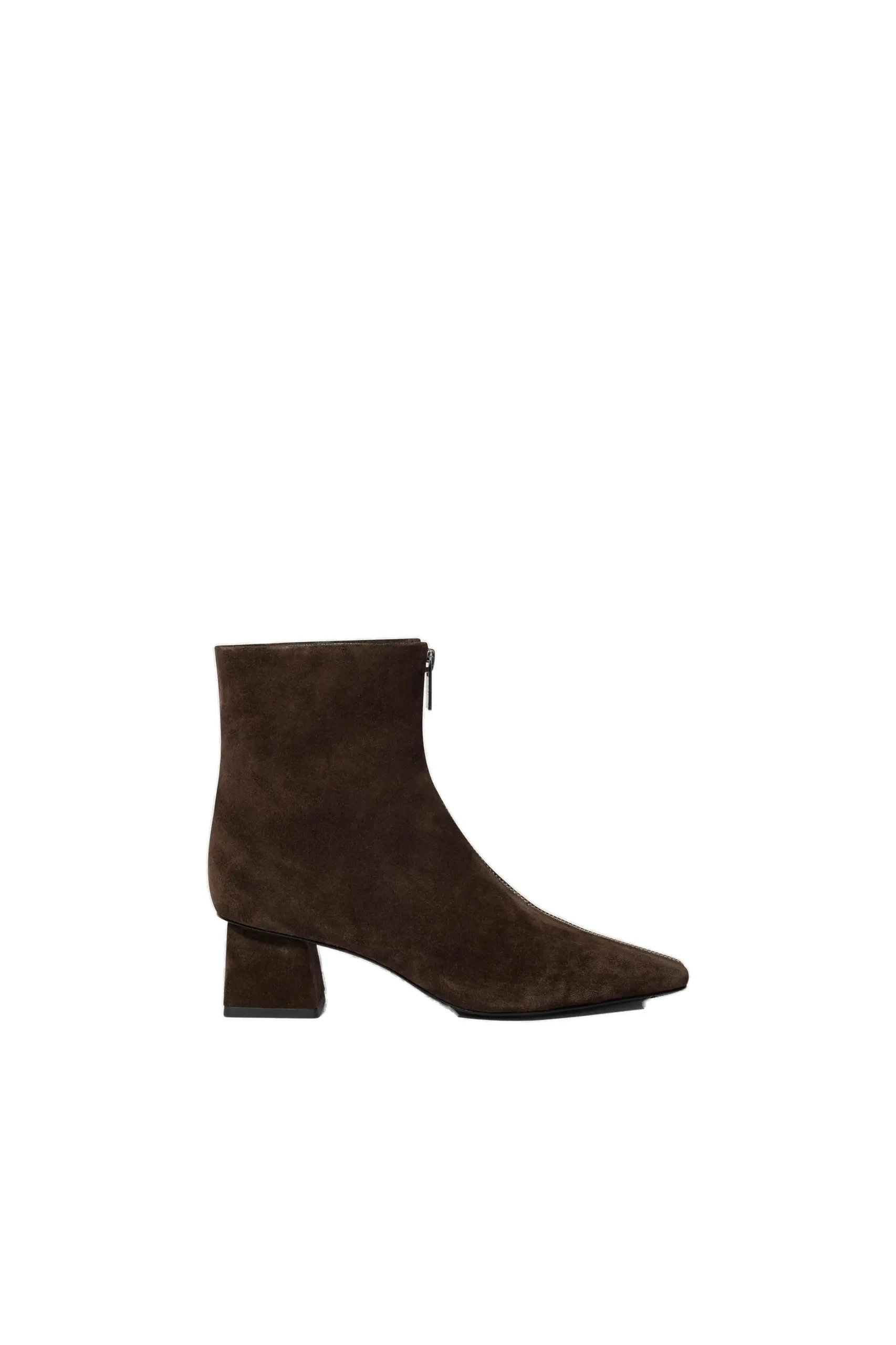 SIMKHAI Ryder Suede Zip Boot in Cacao SIMKHAI Ryder Suede Zip Boot in Cacao