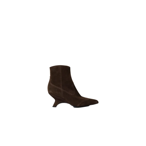 Shadow Western Suede Boot in Cacao