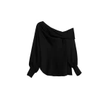 SIMKHAI Signature Alice Top in Black