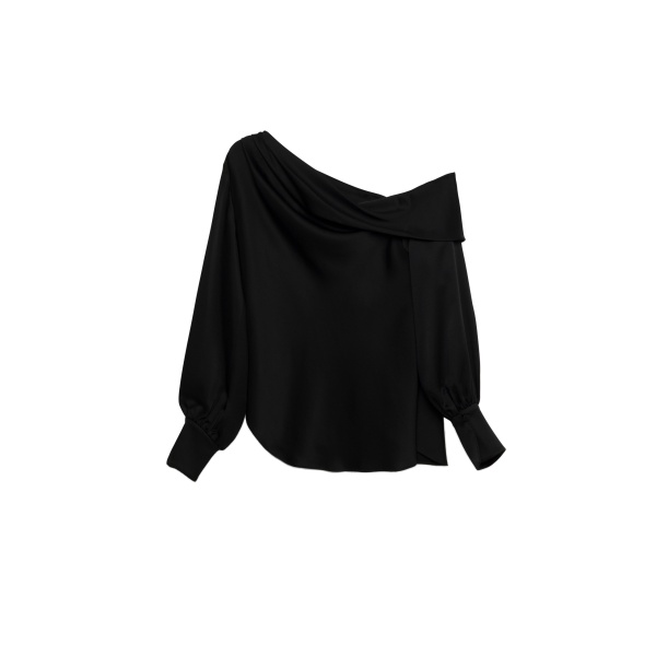 SIMKHAI Signature Alice Top in Black