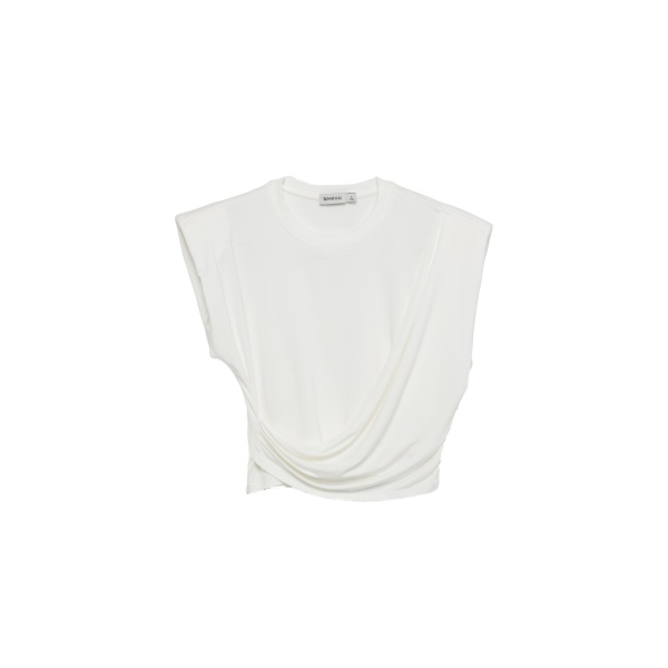 SIMKHAI Signature Estelle Top in White