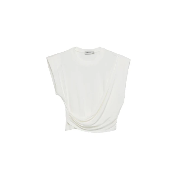 SIMKHAI Signature Estelle Top in White