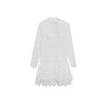 SIMKHAI Signature Joy Dress in White