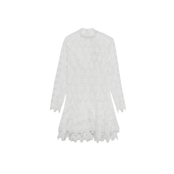 SIMKHAI Signature Joy Dress in White