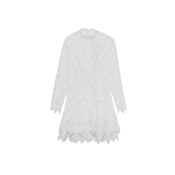 SIMKHAI Signature Joy Dress in White