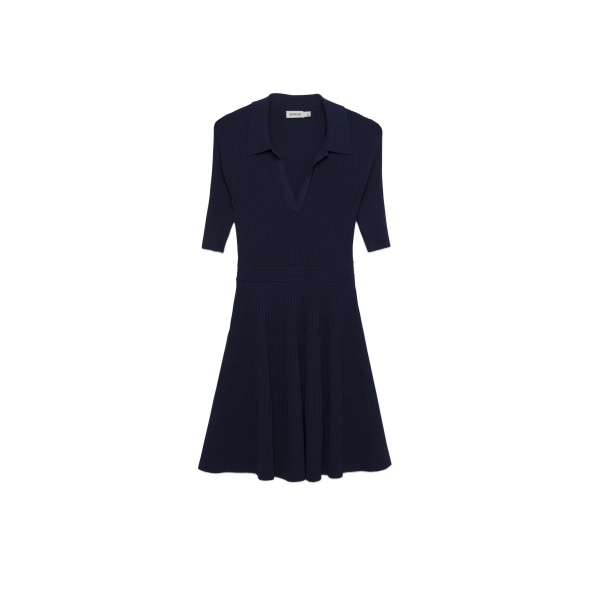 SIMKHAI Signature Patricia Dress in Midnight