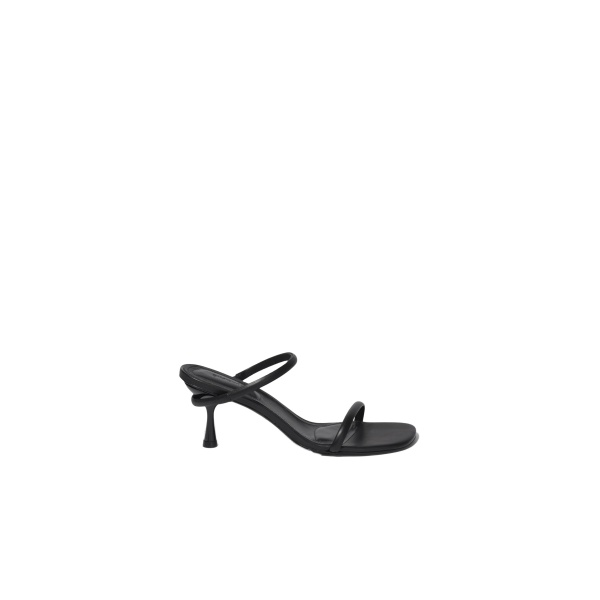 SIMKHAI Siren Low Heel Sandal in Black