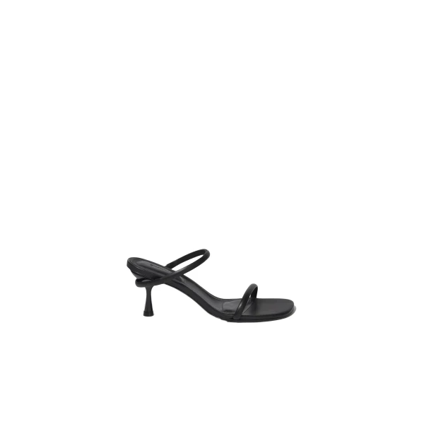 SIMKHAI Siren Low Heel Sandal in Black