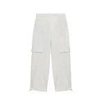 SIMKHAI Sofia Pant in Ivory