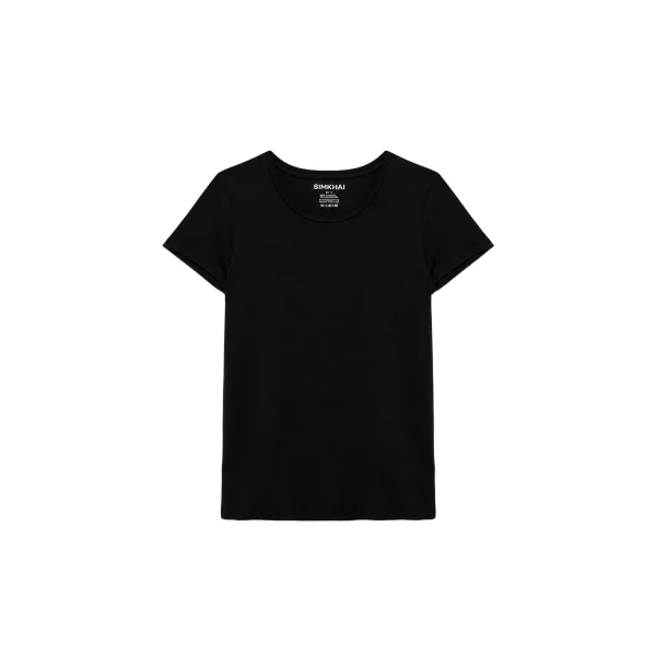 SIMKHAI Soft T-Shirt in Black